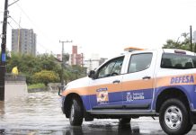 Defesa Civil de Joinville monitora possibilidade de temporais, maré alta e ventos fortes