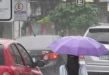 Chuva em Joinville: confira previsão do tempo nesta terça-feira temporais