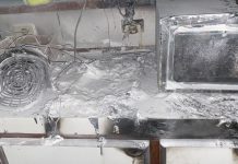 Homem passa mal e é encaminhado à UPA após incêndio atingir residência em São Francisco do Sul