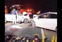 VÍDEO – Acidente grave entre carros deixa seis pessoas feridas na BR-470, em Indaial Indaial