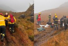 Homem morre após sofrer infarto em trilha de difícil acesso, em Garuva