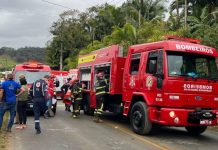 Motociclista morre após grave colisão contra carro em Jaraguá do Sul