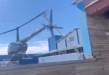 VÍDEO – Moradores tomam susto com voo de helicóptero em Joinville e fazem denúncia à Anac