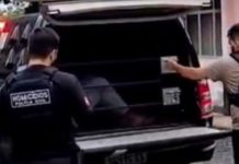 VÍDEO – Foragido acusado de matar casal de pastores é preso em Joinville