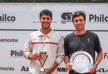 Tenista joinvilense é vice-campeão de torneio internacional