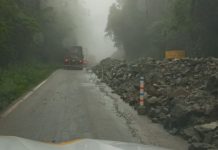 VÍDEO – Serra Dona Francisca tem trânsito liberado neste sábado Serra Dona Francisca