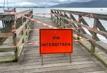 Trapiche é parcialmente interditado por questões de segurança em São Francisco do Sul