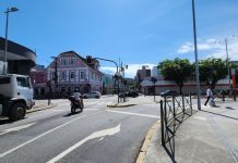 Obras alteram trânsito no Centro e no Comasa neste sábado em Joinville