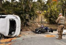 Dois homens morrem e mulher fica em estado grave após acidente na SC-108, em Guaramirim