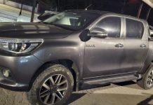 Caminhonete furtada em São Francisco do Sul é recuperada após perseguição policial em Joinville